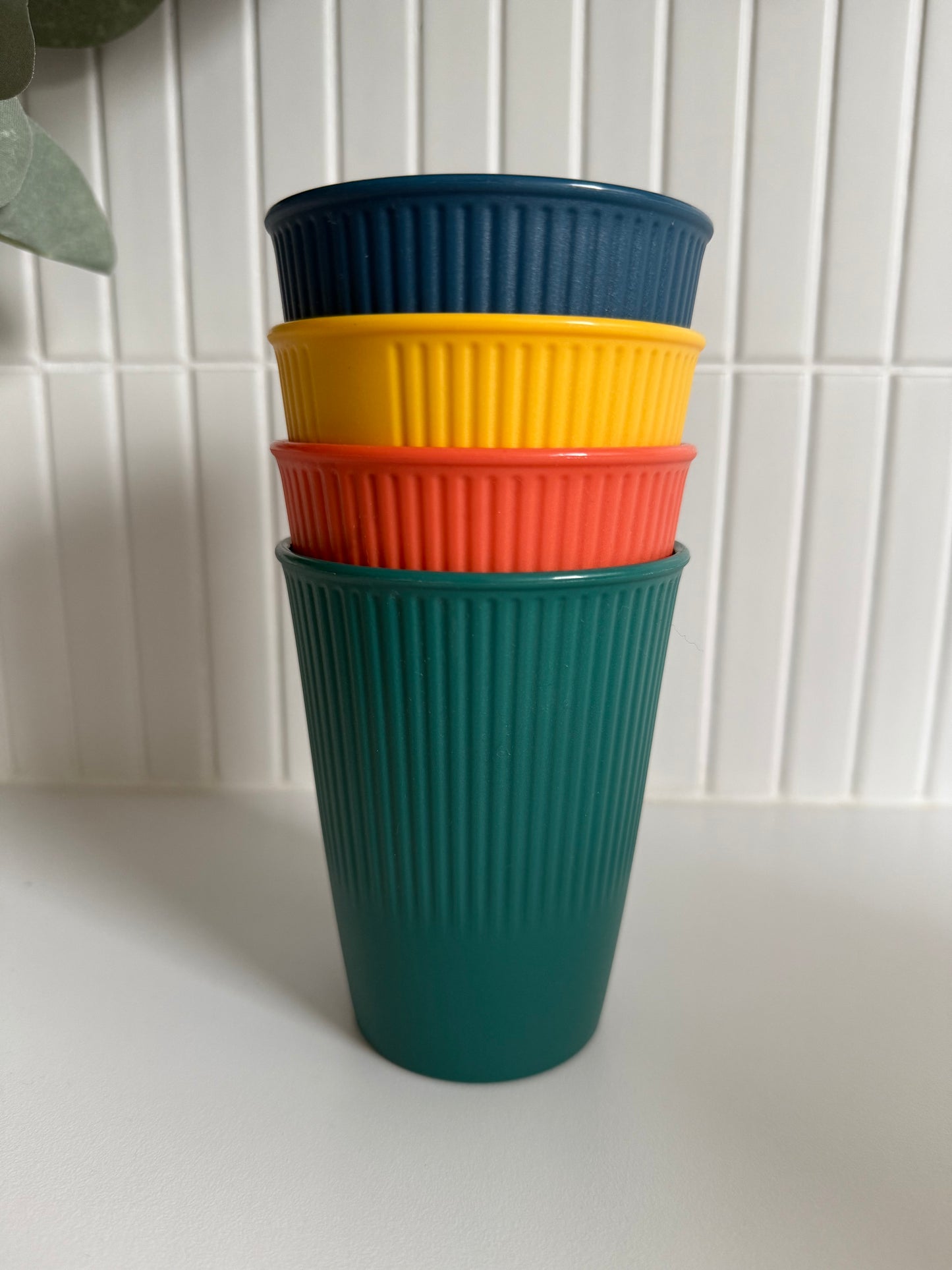 Wheat Straw Dinnerware Set (12 piece-Colour)