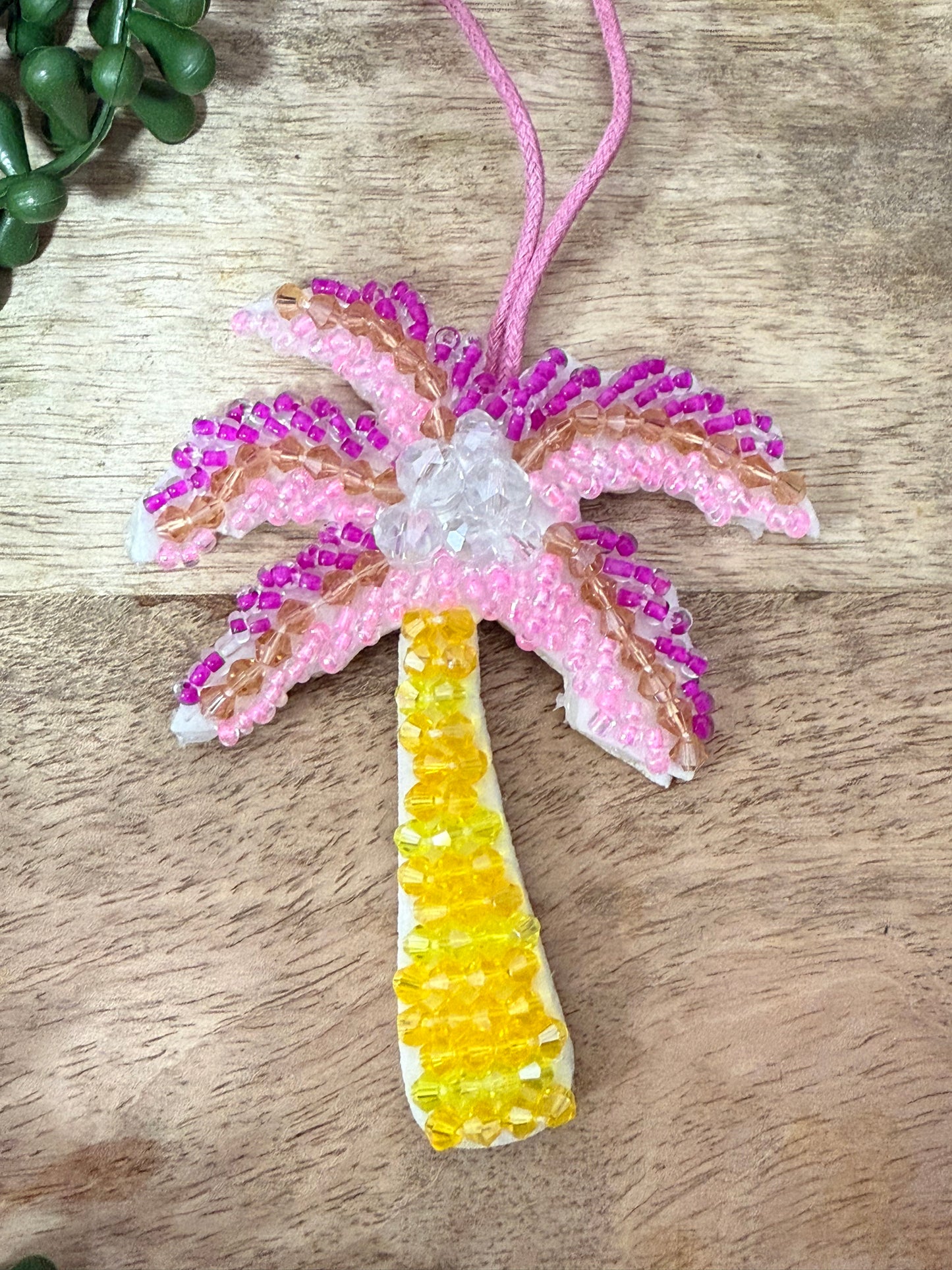 Beaded Palm Charm