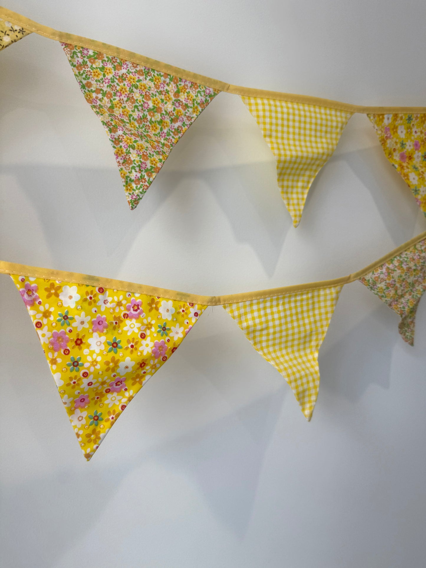 Triangle Bunting - Yellow