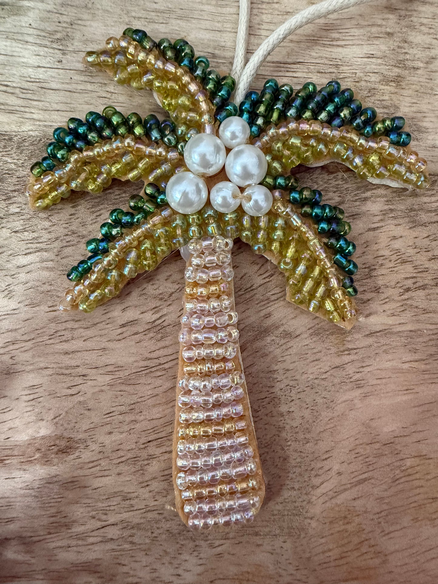 Beaded Palm Charm