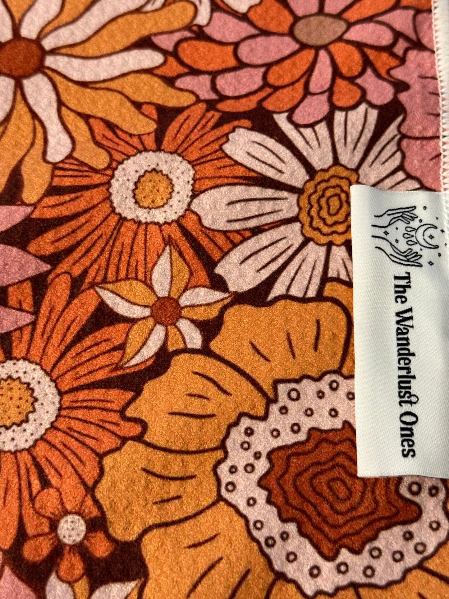 Quick Dry Tea Towel - Retro Florals