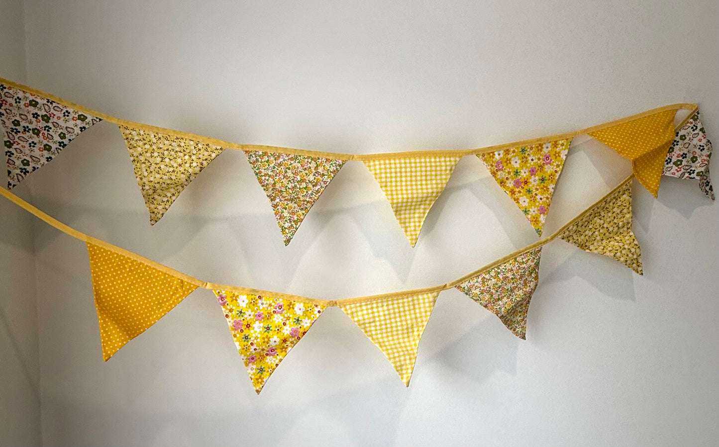 Triangle Bunting - Yellow
