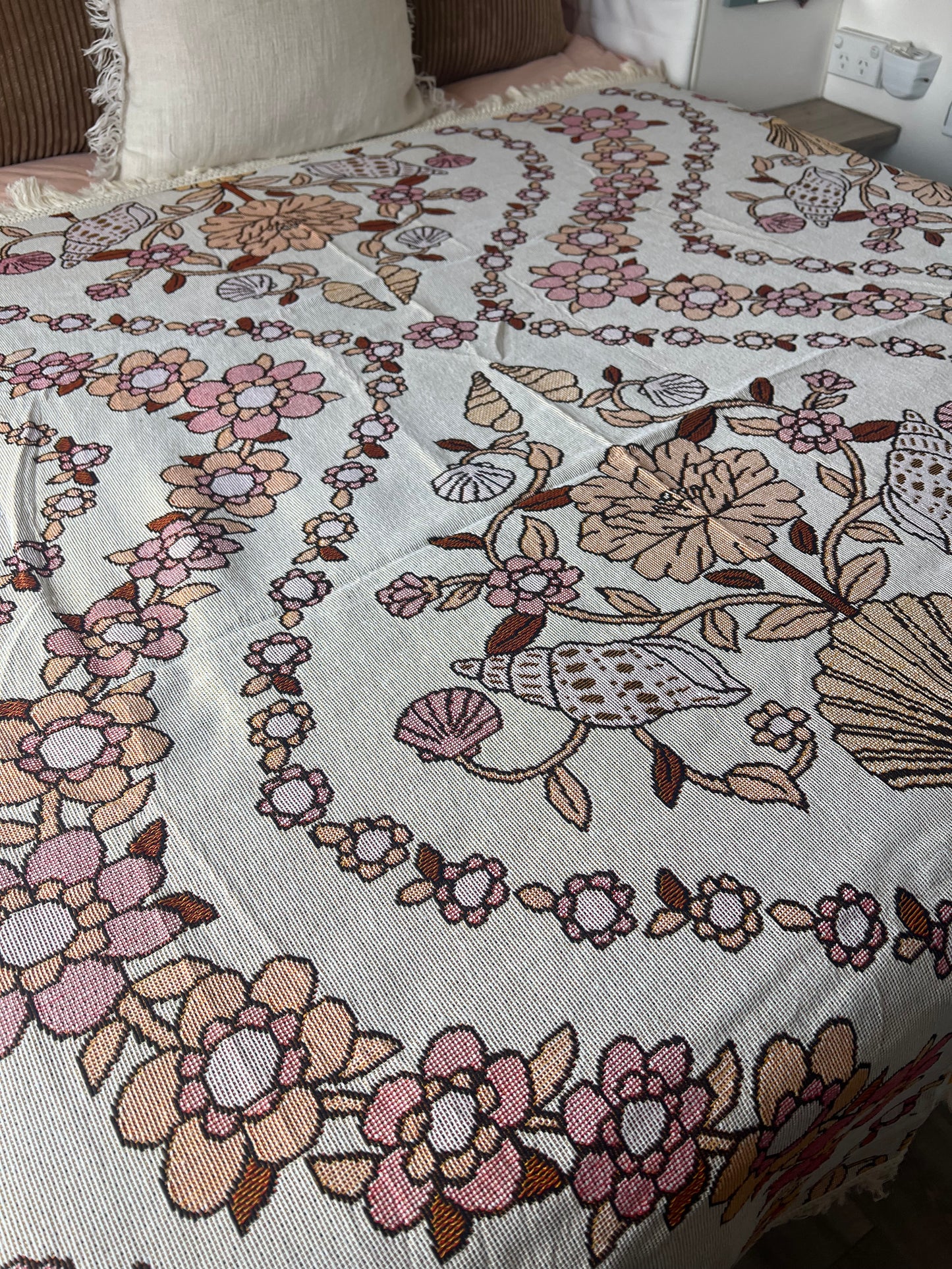 Siren Bohemian Cotton Rug/Blanket