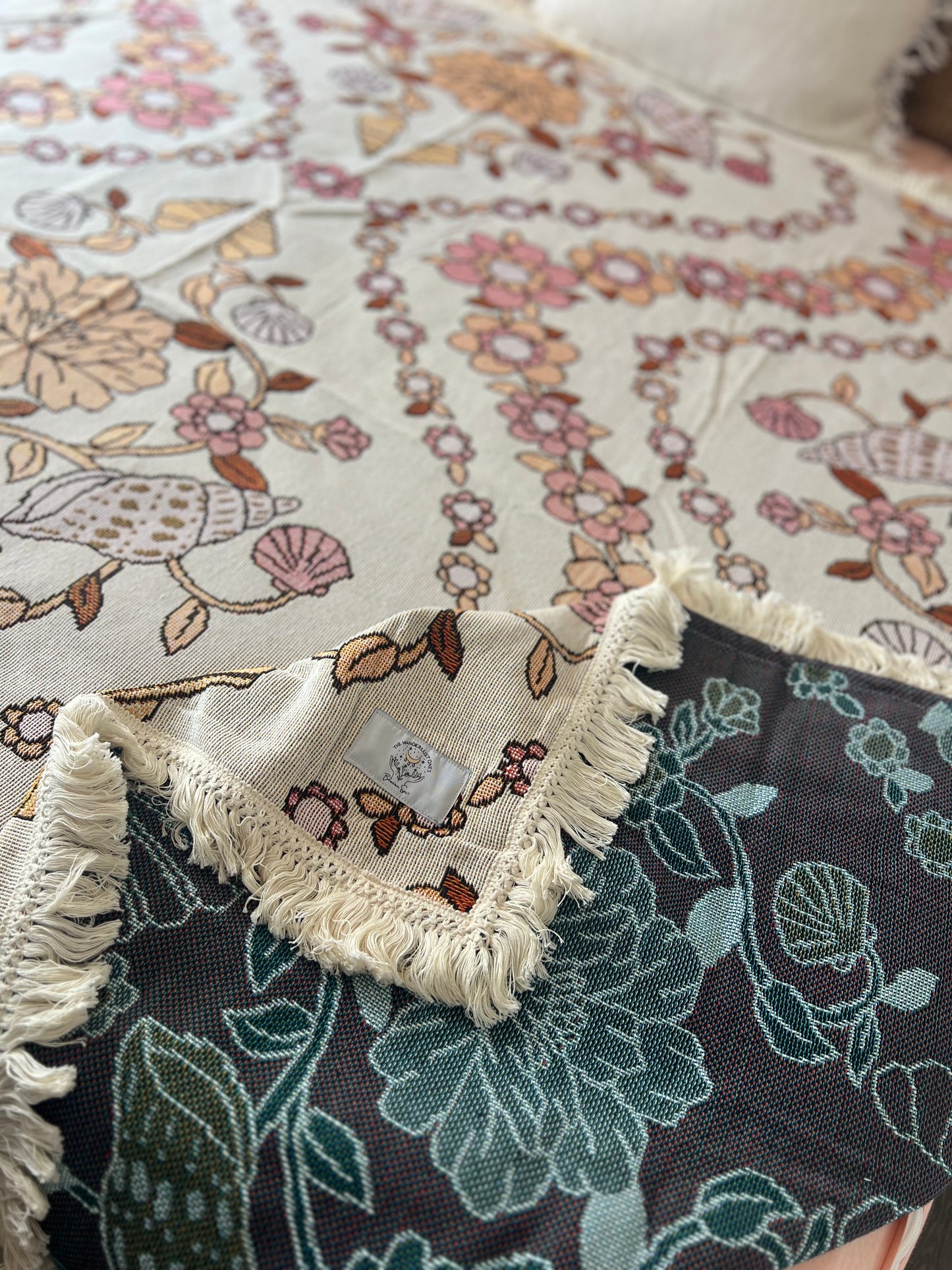Siren Bohemian Cotton Rug/Blanket