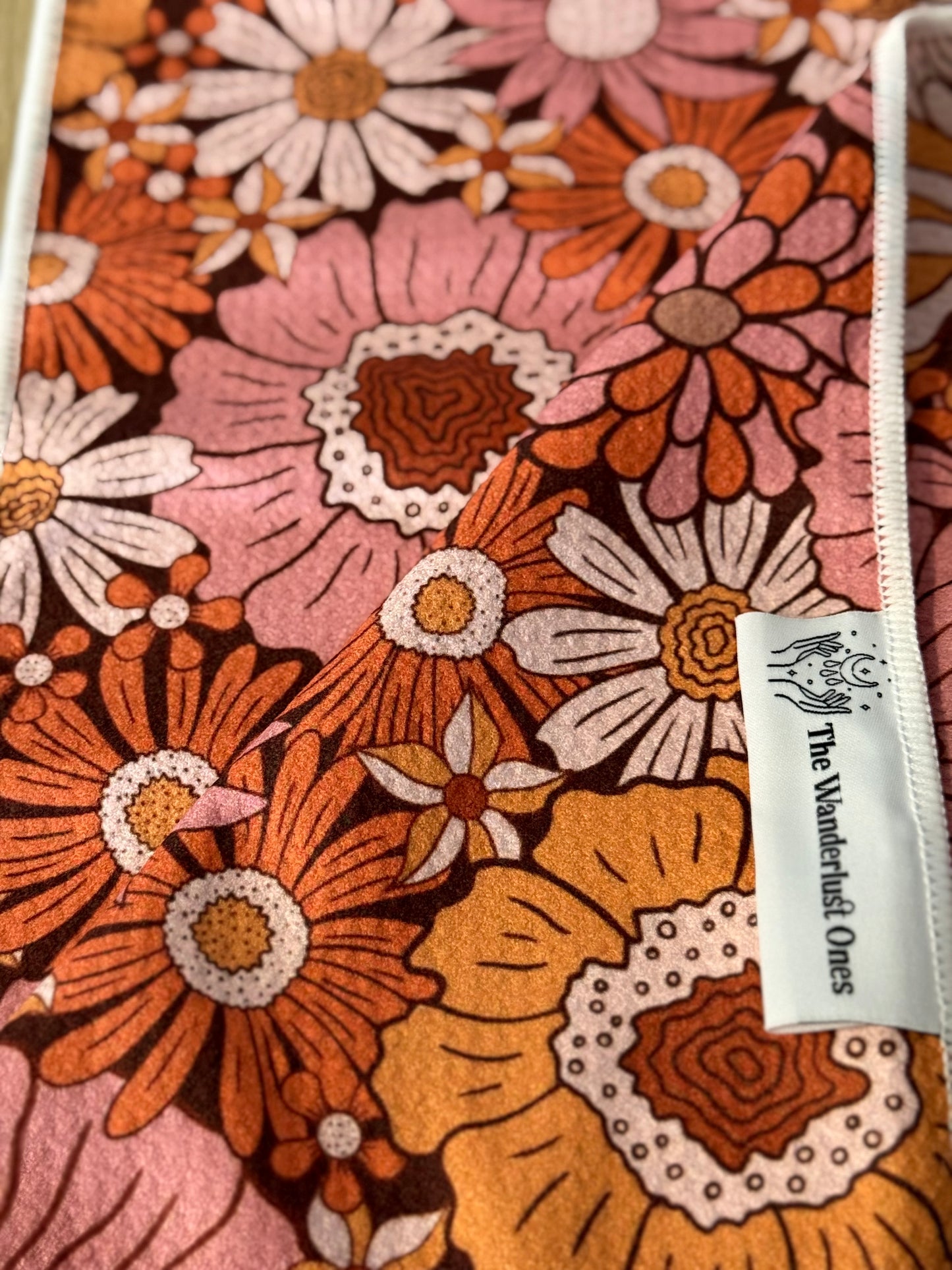 Quick Dry Tea Towel - Retro Florals
