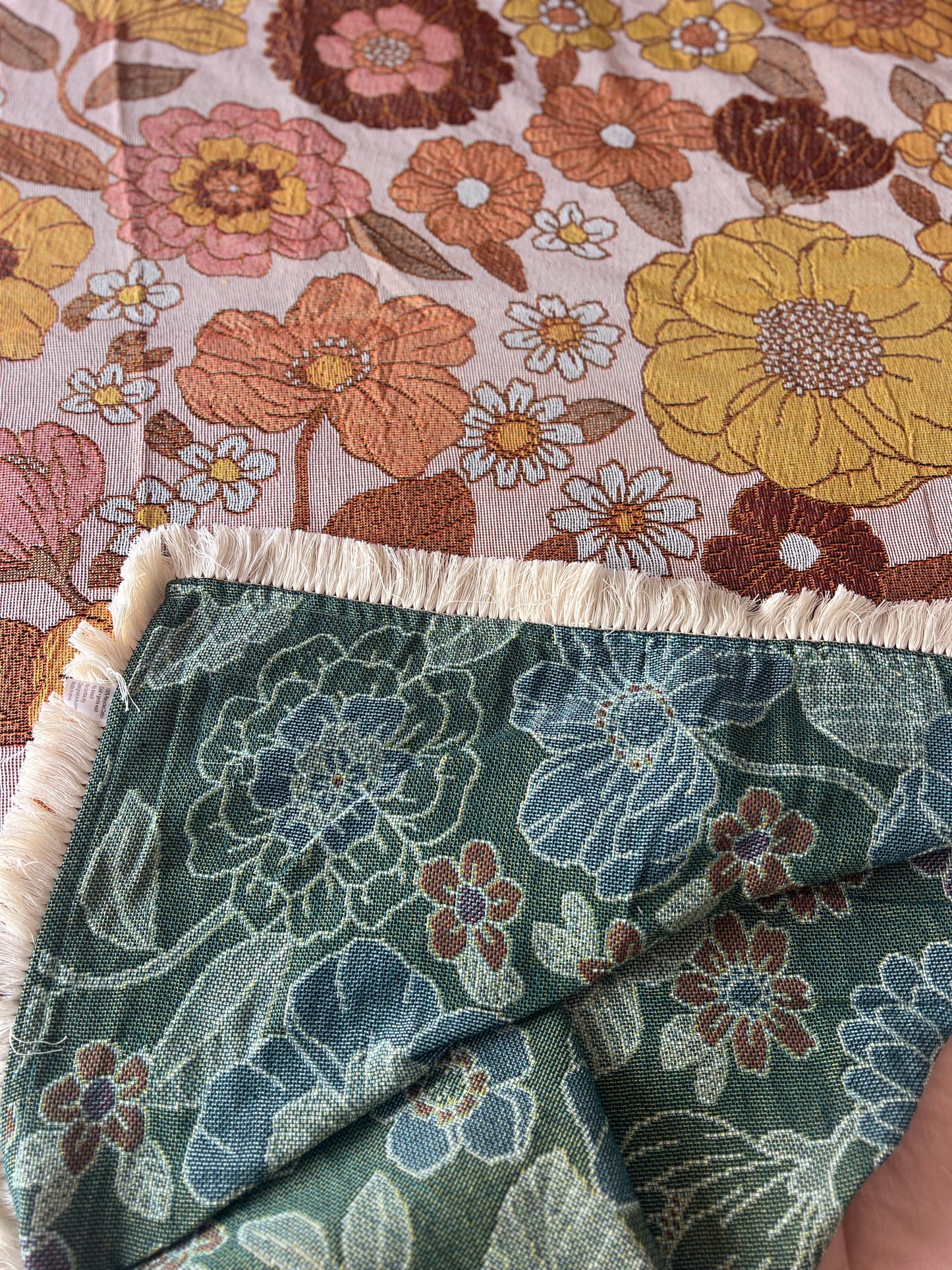 Florence Bohemian Cotton Rug/Blanket