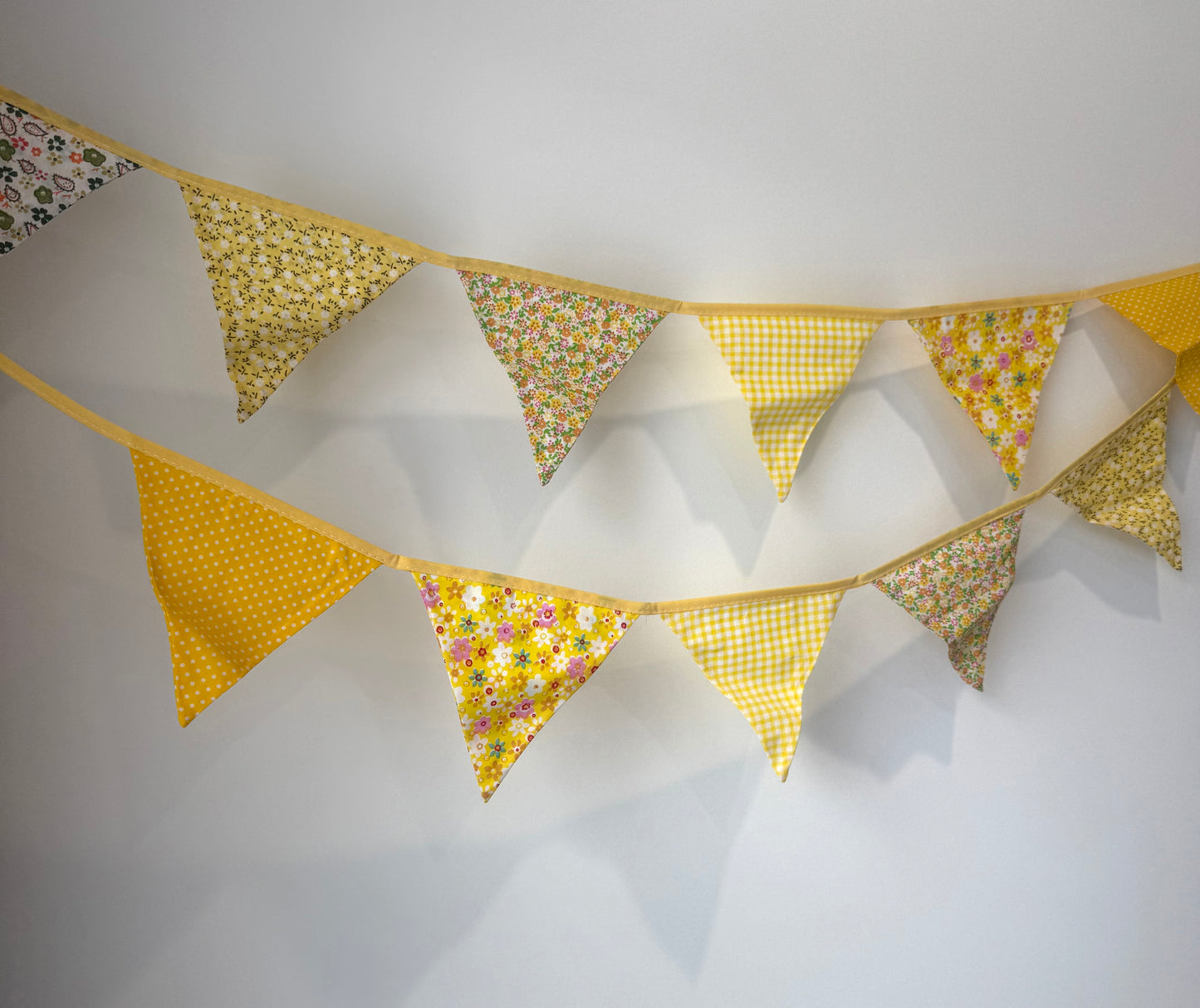 Triangle Bunting - Yellow