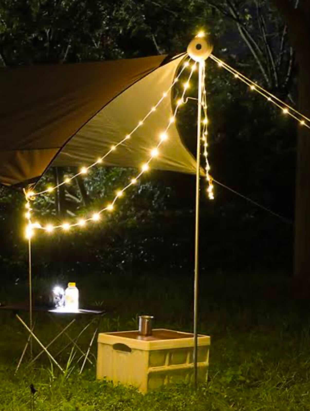 Retractable String Lights - 8m