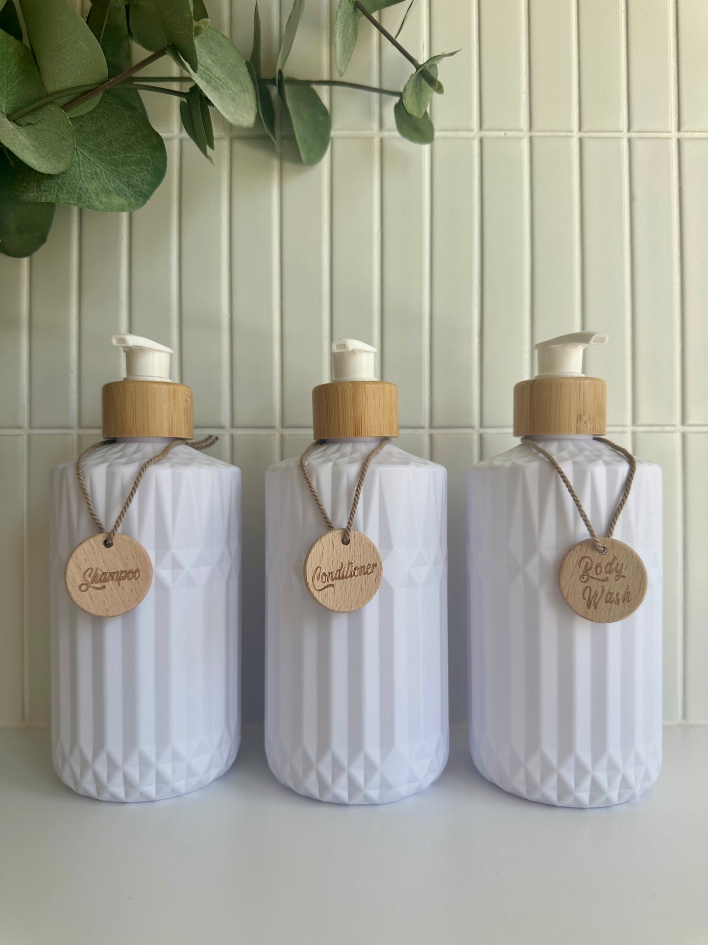 Dispenser Bottles - White