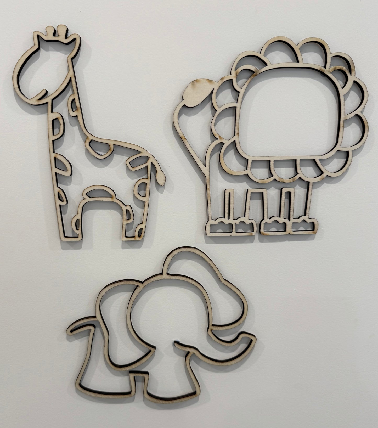Safari Wall Art Set