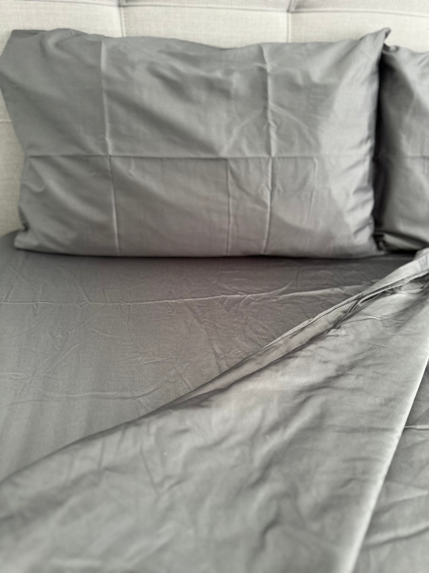 Deep Coal SHEET SET - Double/Queen