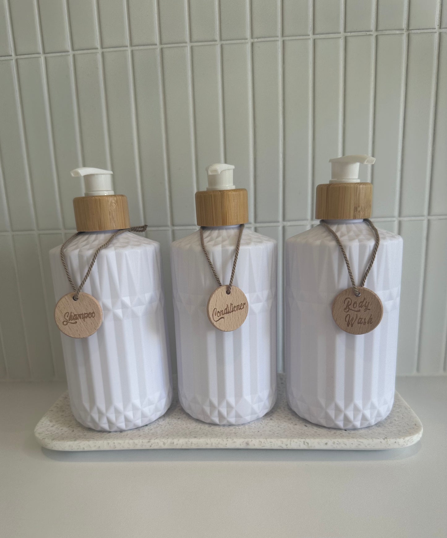 Dispenser Bottles - White