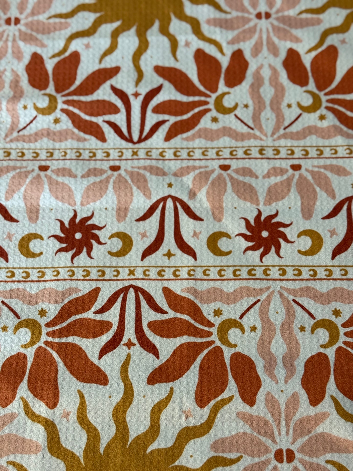 Quick Dry Tea Towel - Golden Suns