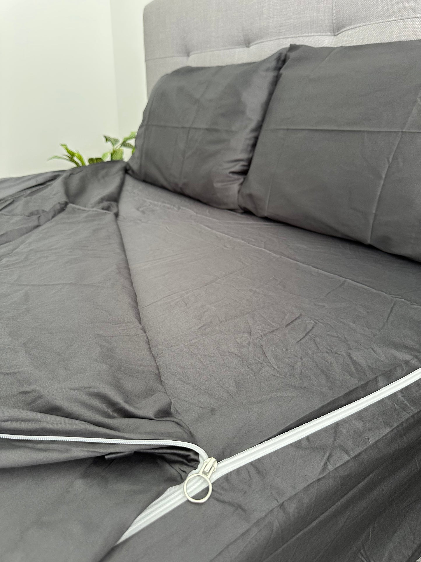 Deep Coal SHEET SET - Double/Queen