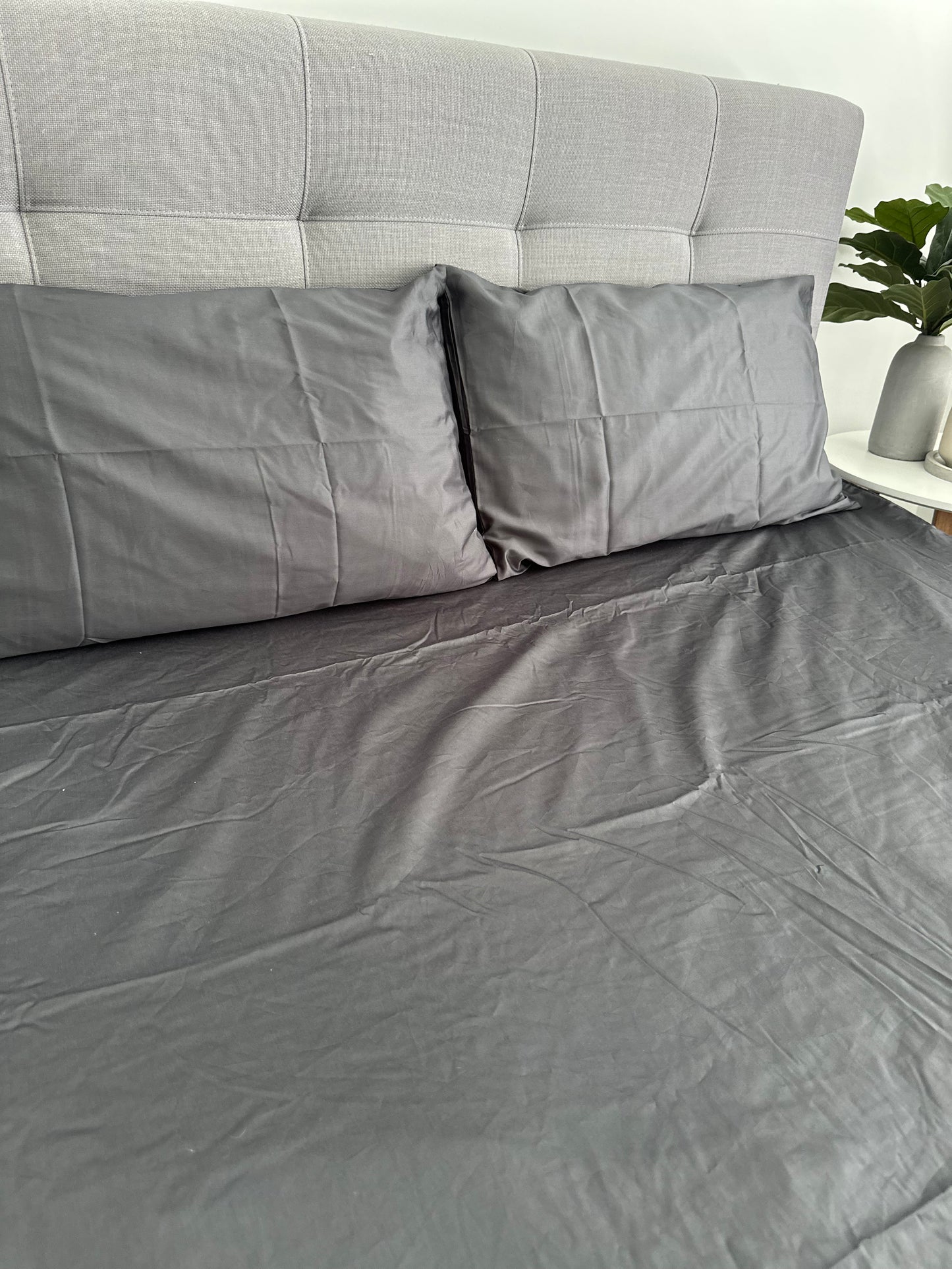 Deep Coal SHEET SET - Double/Queen