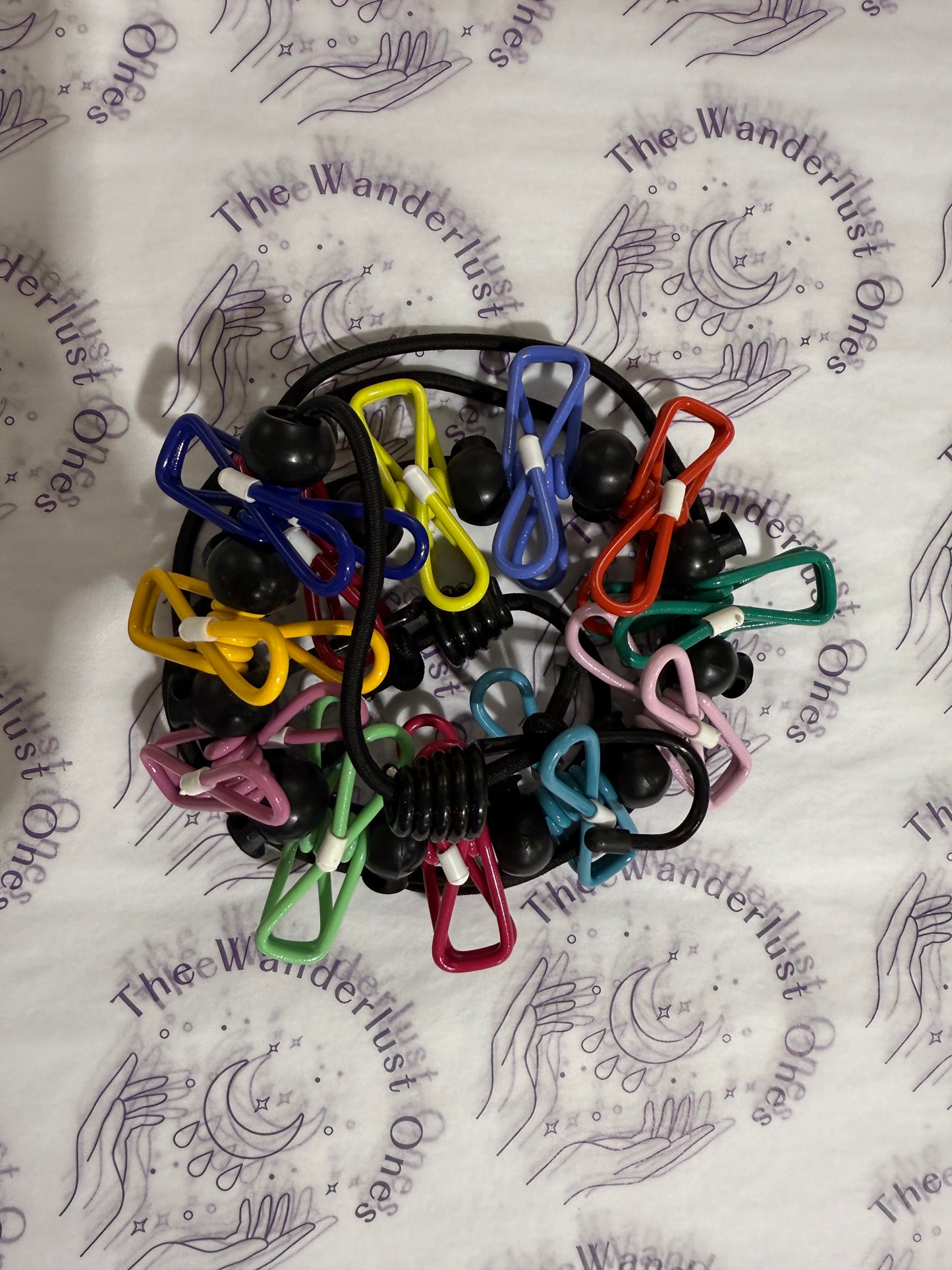 Elastic Clothesline with pegs