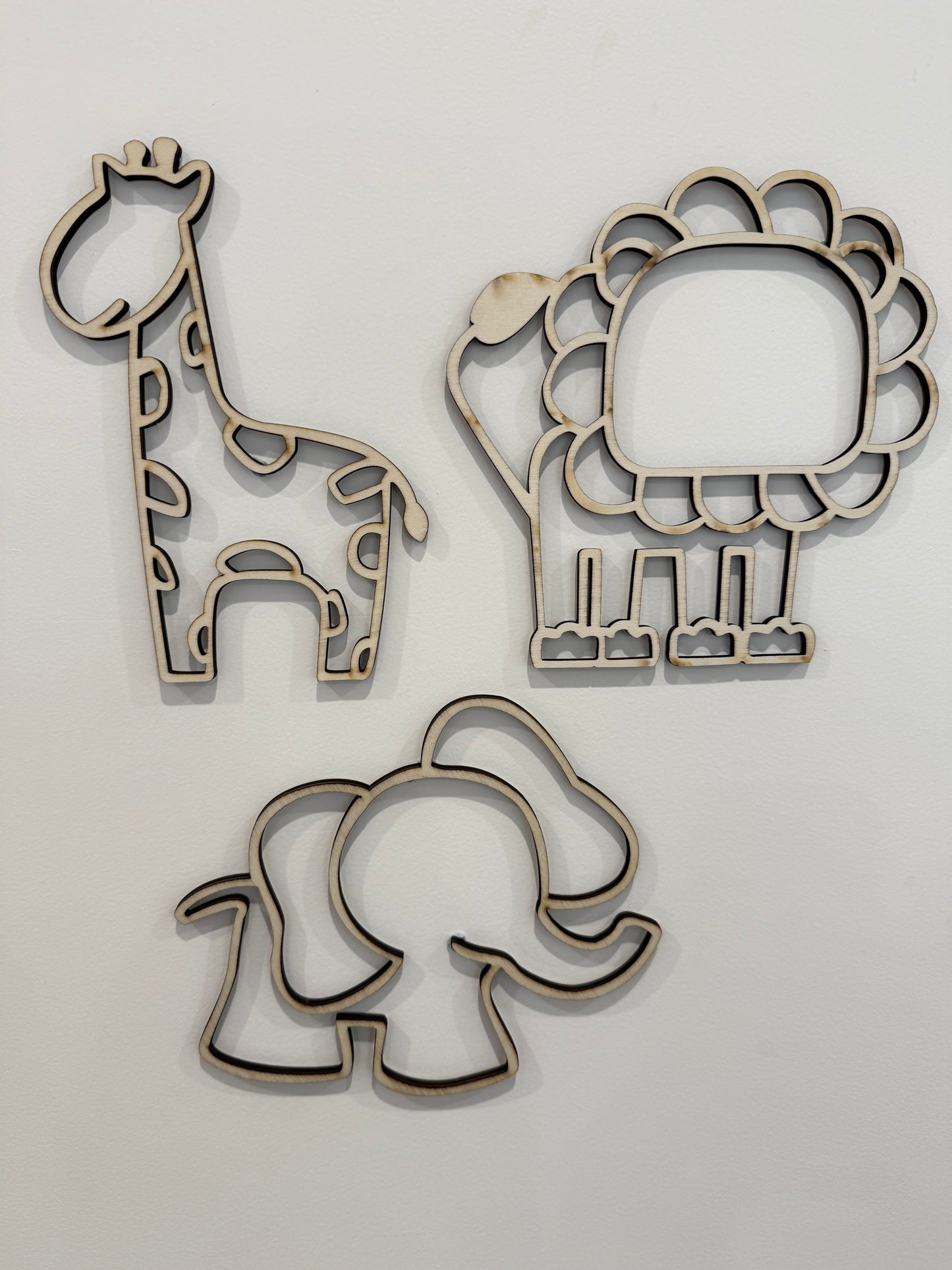 Safari Wall Art Set