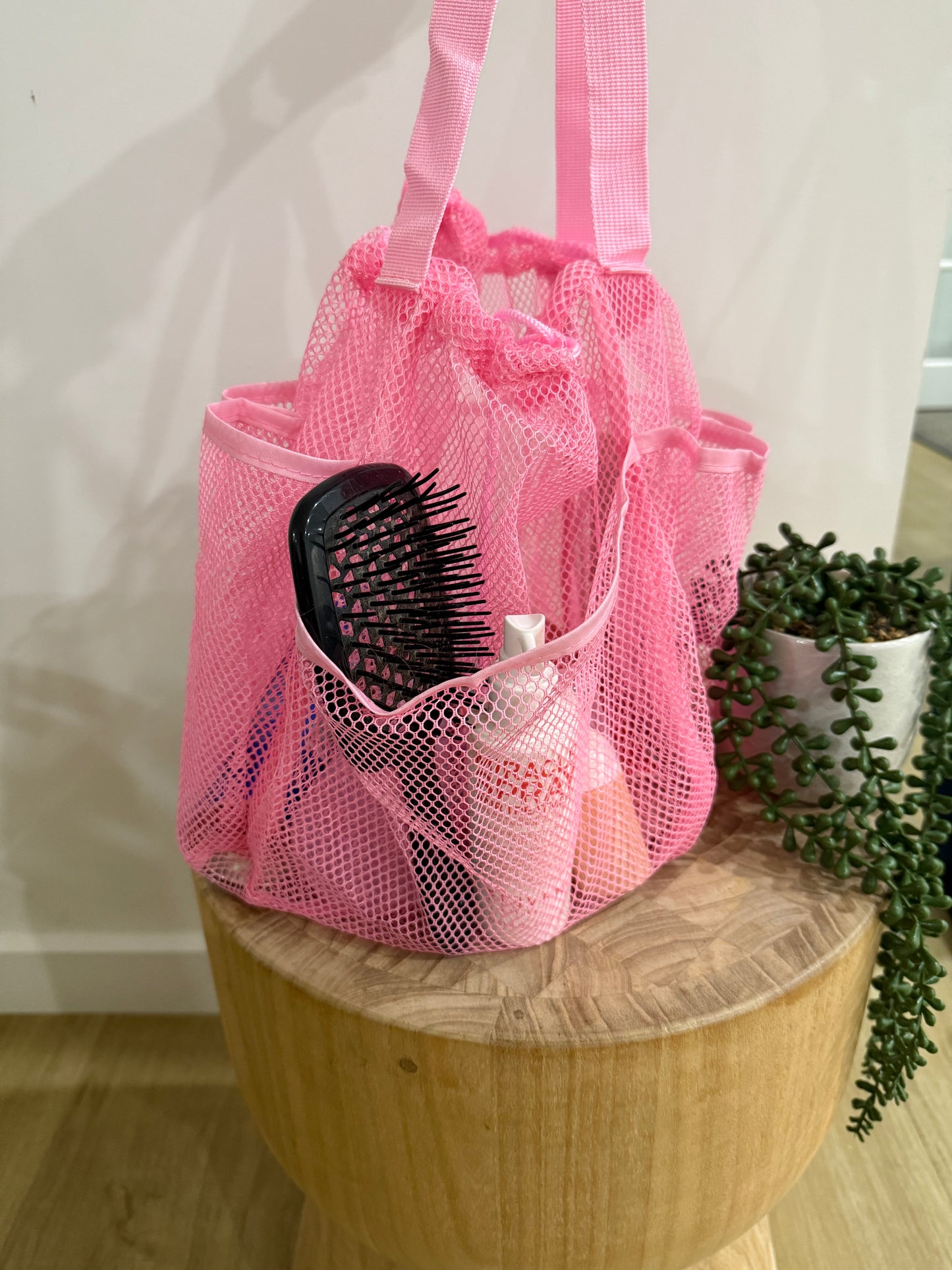 Portable Shower Caddy Bag - Pink