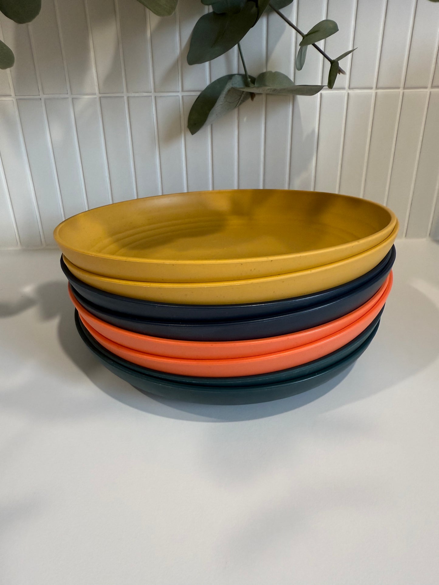Wheat Straw Dinnerware Set (32 piece-Colour)