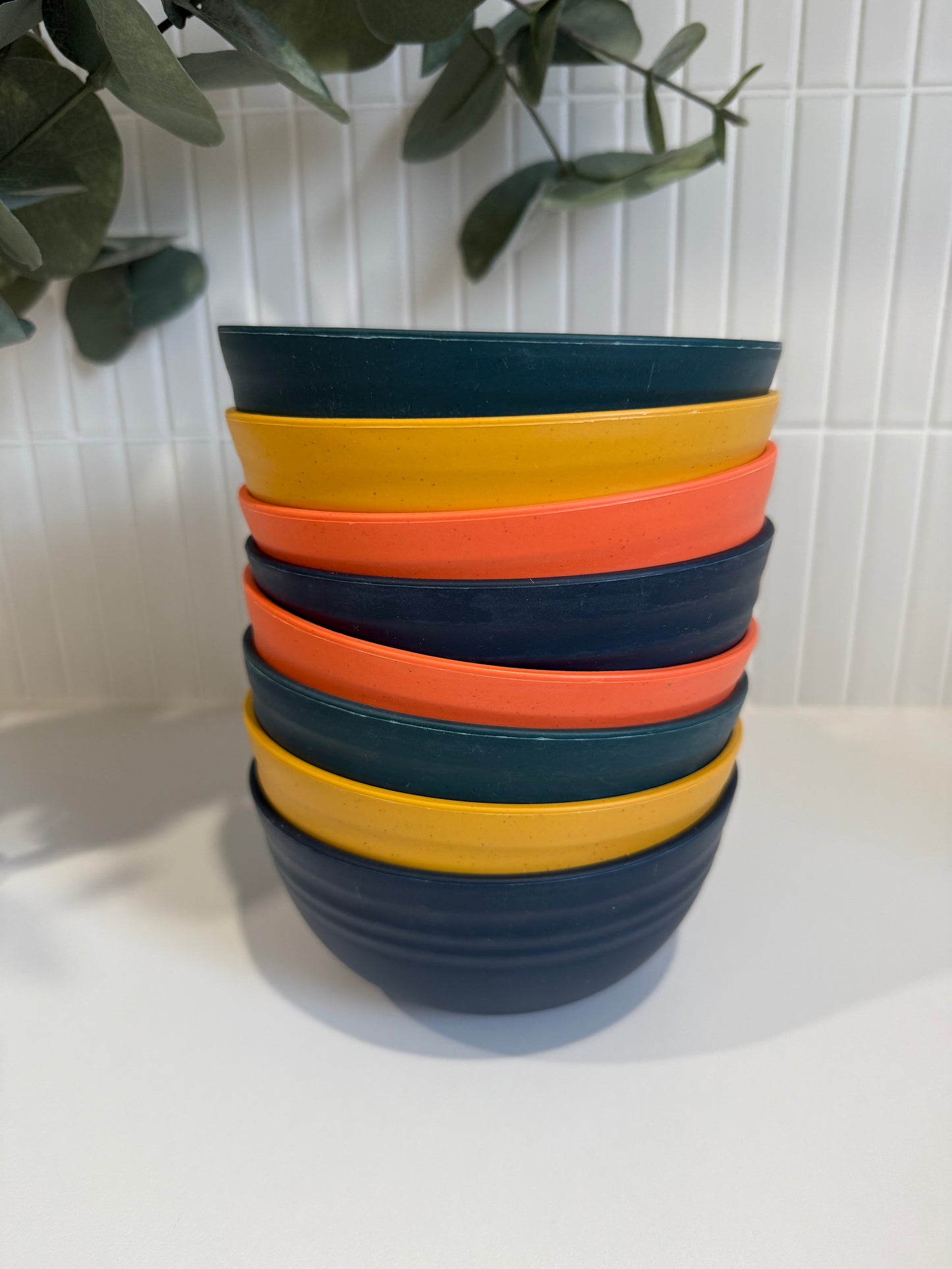 Wheat Straw Dinnerware Set (32 piece-Colour)