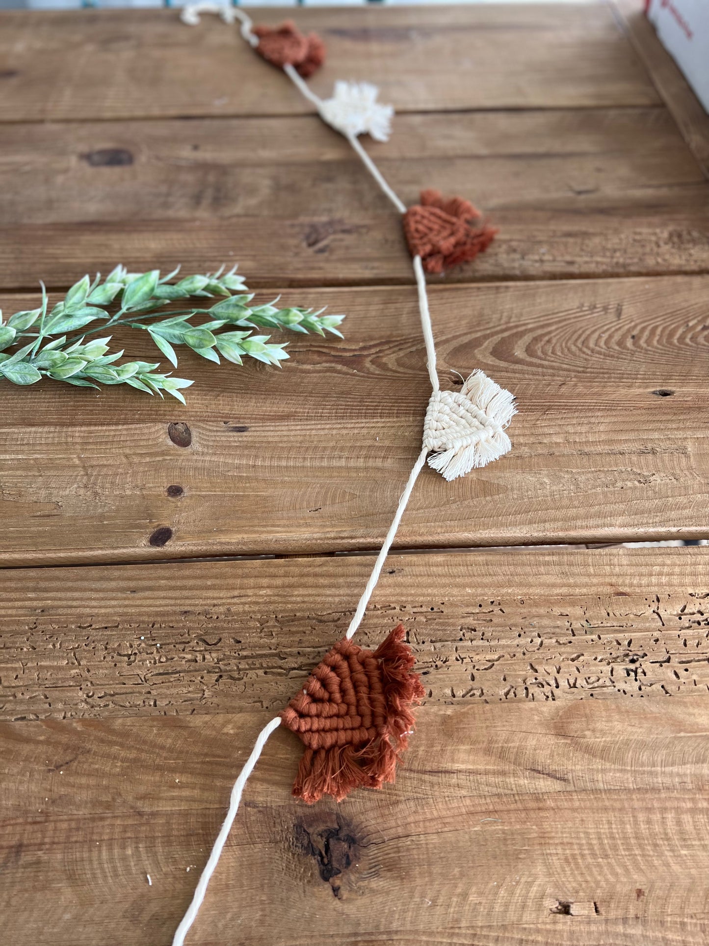 SALE - Macrame Bunting