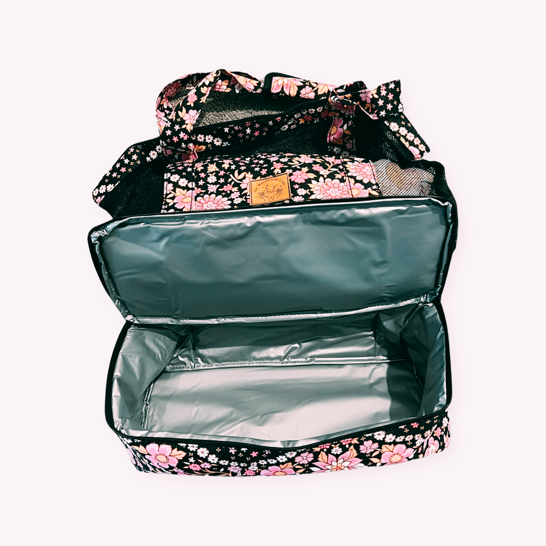 SALE- Wanderlust Beach Bag - Birdie Print