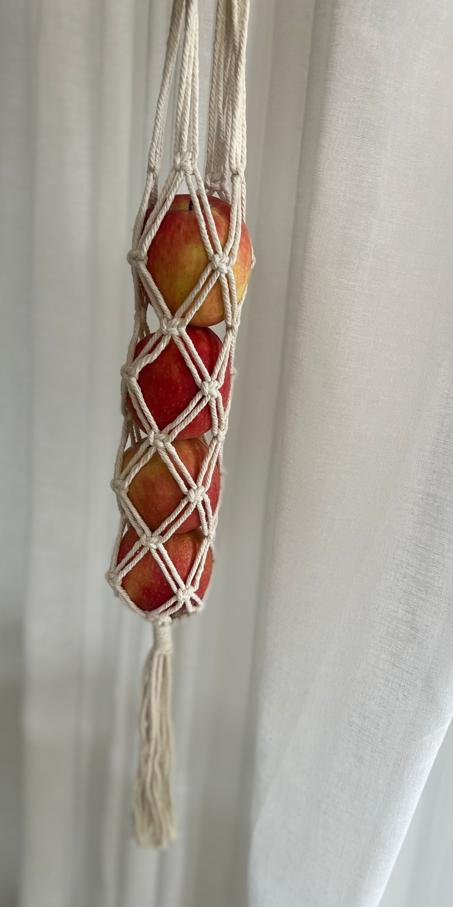 SALE- Macrame Fruit Hanger