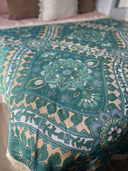 Brynne Bohemian Cotton Rug/Blanket