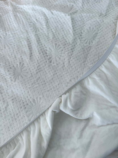 Bamboo Waterproof Mattress Protector- Caravan Queen