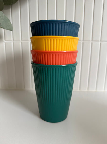 Wheat Straw Dinnerware Set (12 piece-Colour)