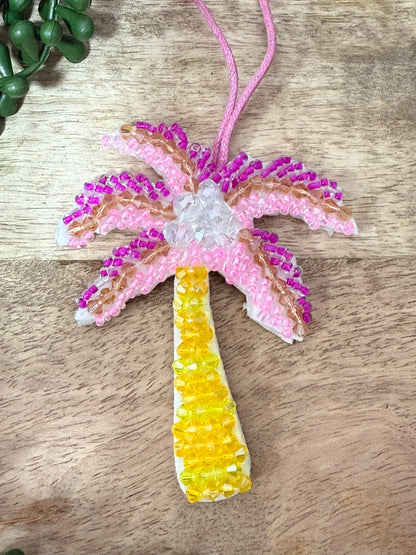 Beaded Palm Charm