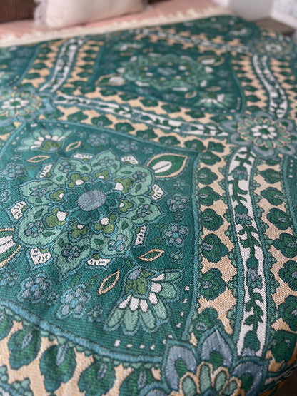 Brynne Bohemian Cotton Rug/Blanket