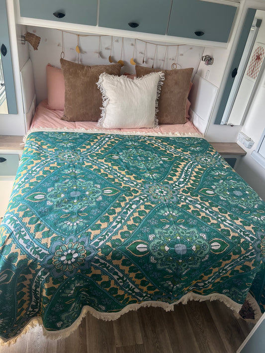 Brynne Bohemian Cotton Rug/Blanket