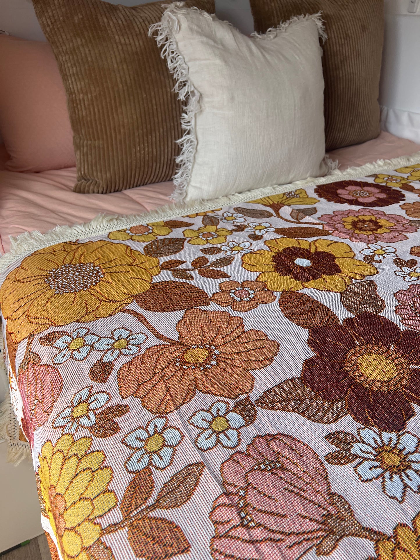 Florence Bohemian Cotton Rug/Blanket