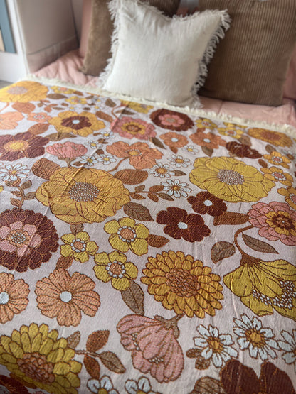 Florence Bohemian Cotton Rug/Blanket