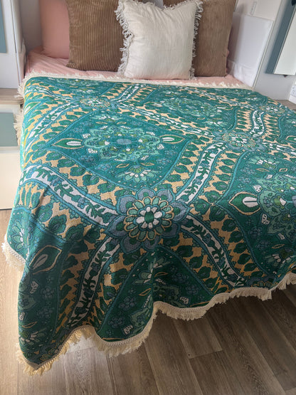 Brynne Bohemian Cotton Rug/Blanket