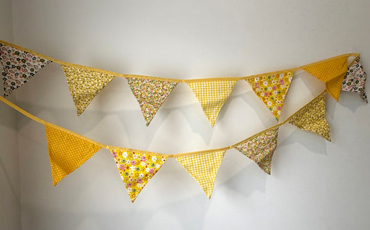 Triangle Bunting - Yellow