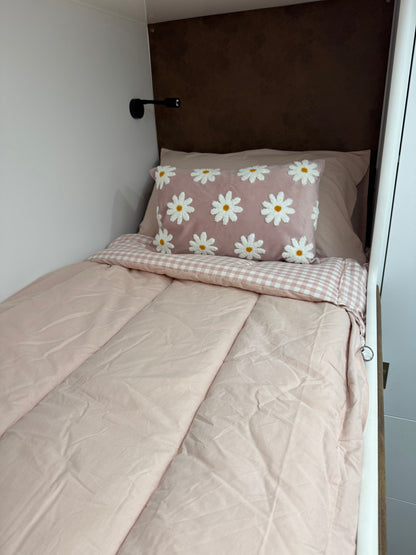 Lola- Solid Soft Dusty Pink - Bunk
