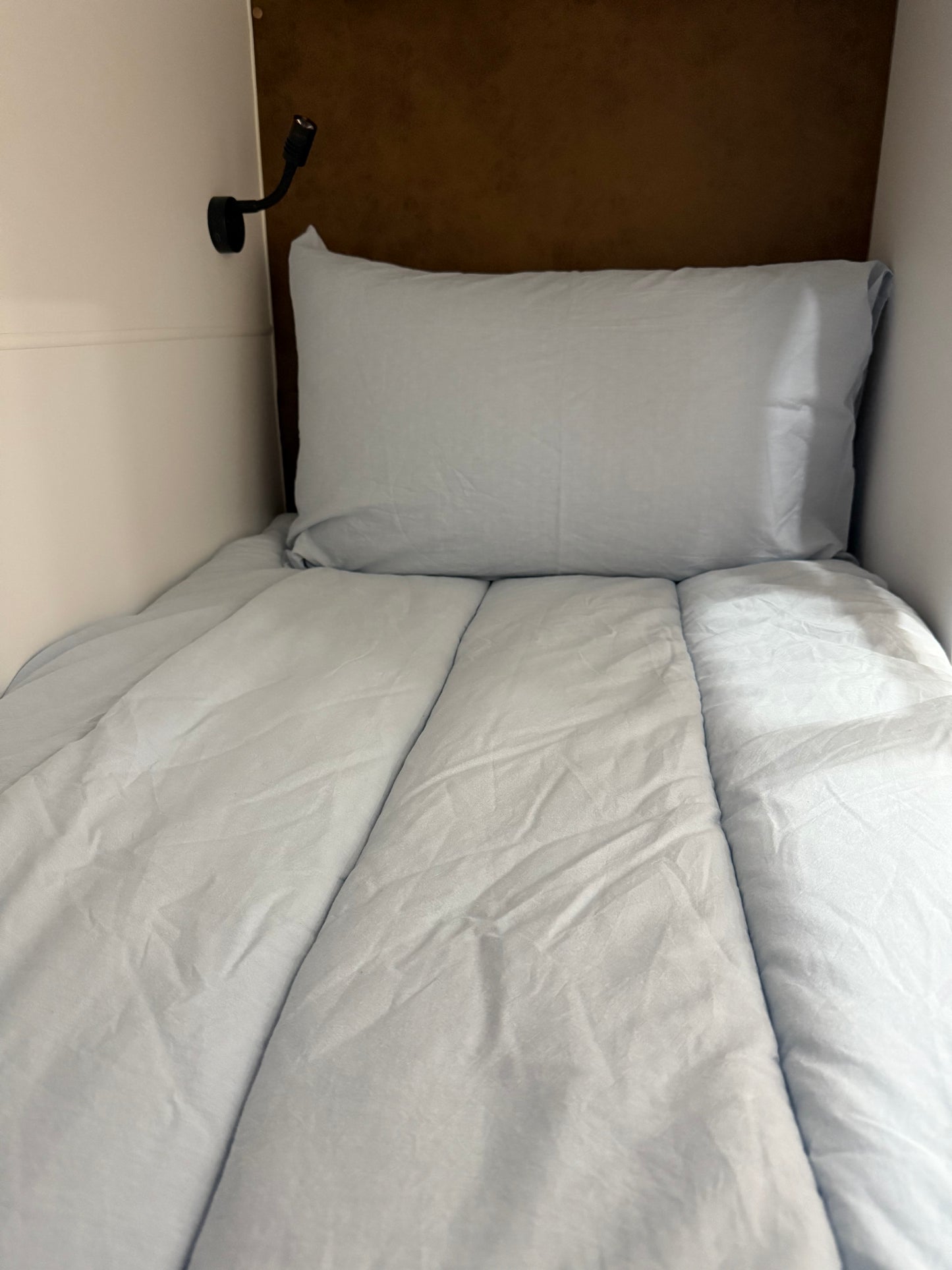 Quinn- Solid Cornflour Blue - Bunk