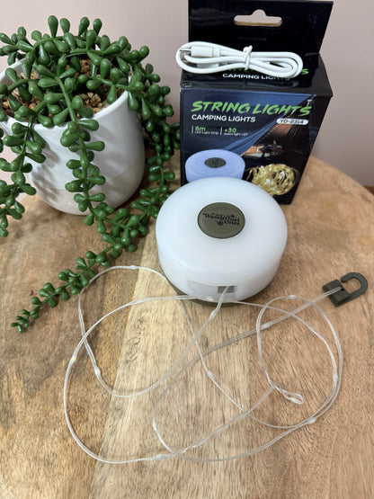 Retractable String Lights - 8m