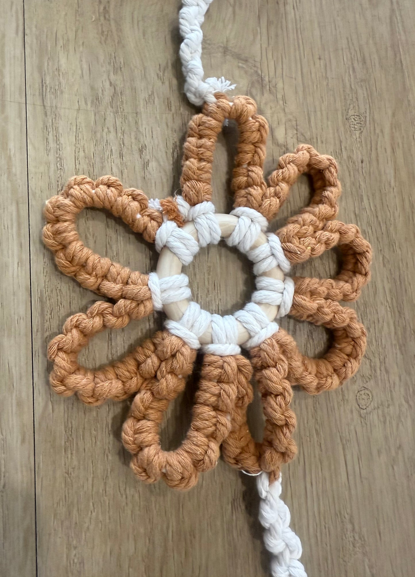 Macrame Daisy Wall Hanging