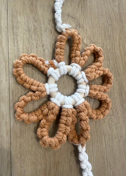 Macrame Daisy Wall Hanging