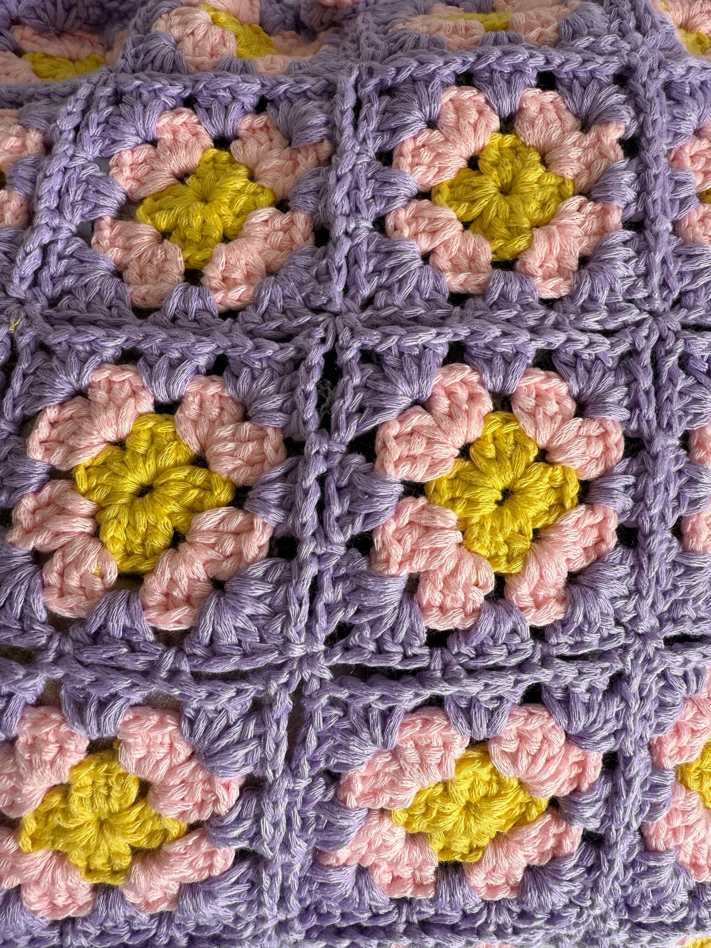 Patchwork Crochet Tote