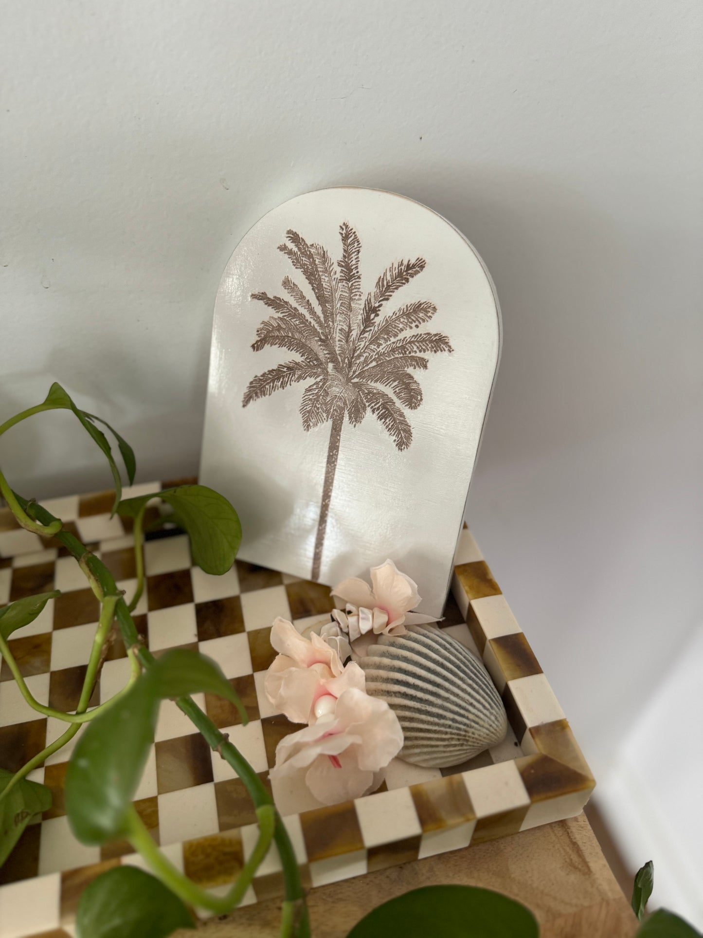 Coastal Palm wall art