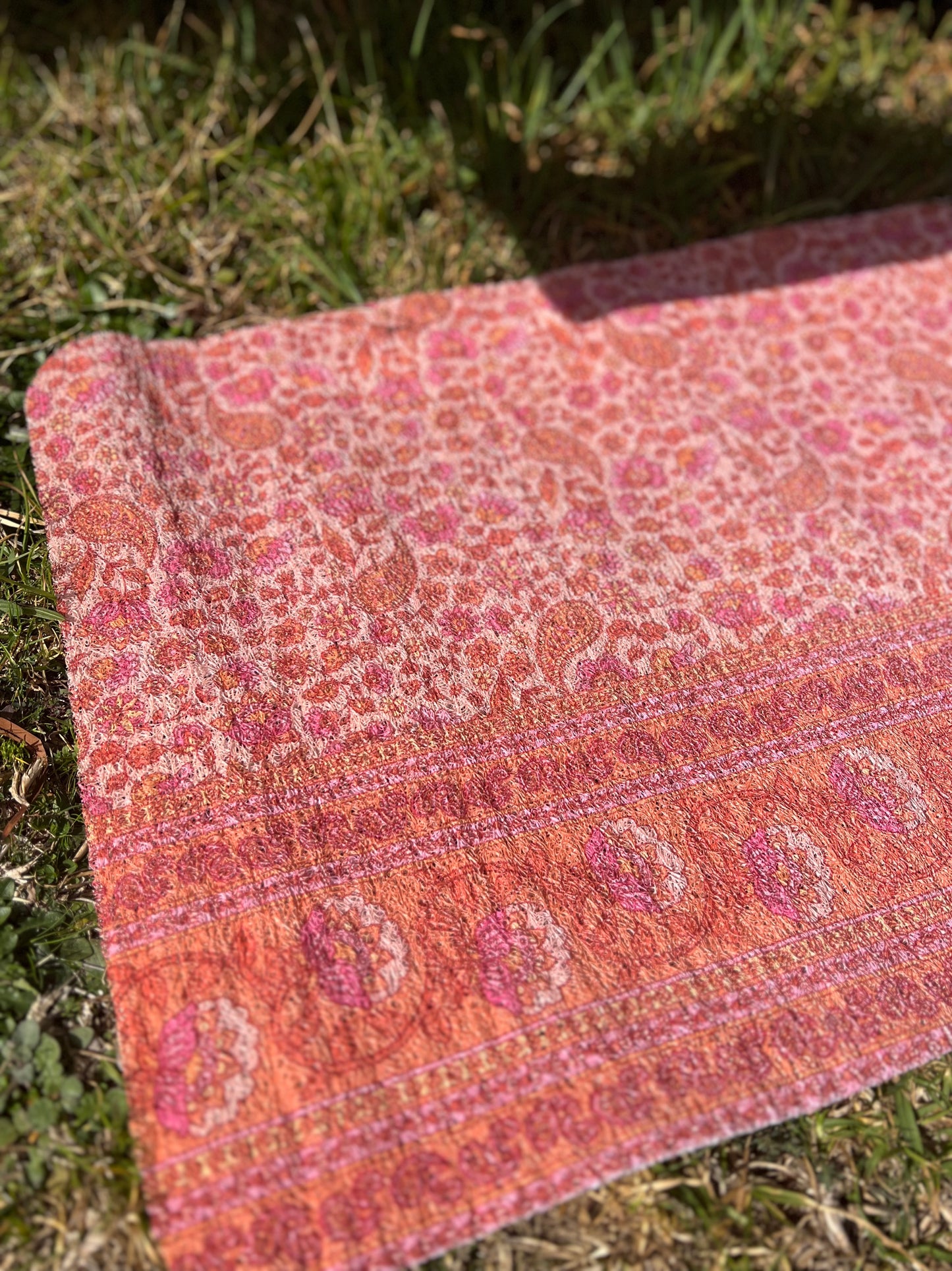 SALE- Step & Floor Mat SET - Just Peachy