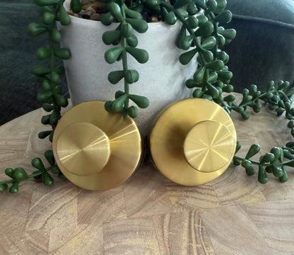 Brass Suction Hooks (set of 2)