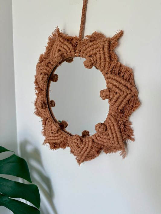 Macrame Mirror
