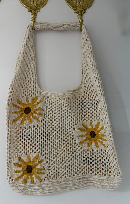 Sunny Crochet Tote