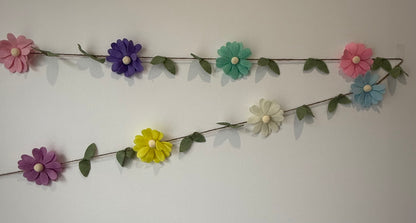 Felt Daisy Bunting