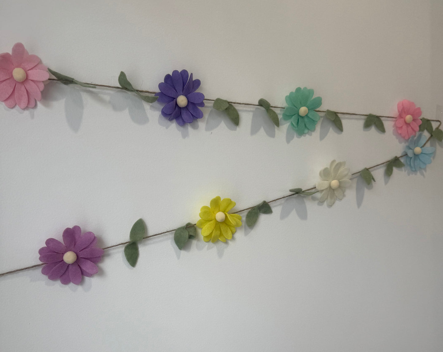 Felt Daisy Bunting